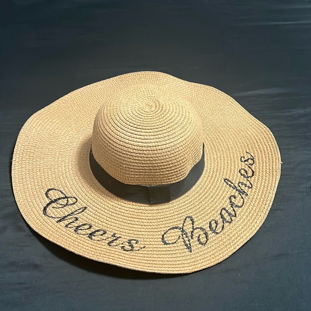 Cheers Beaches floppy sun hat